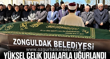Yüksel Çelik dualarla uğurlandı