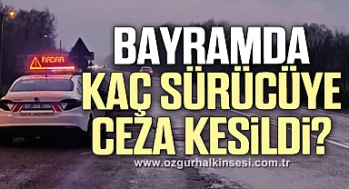 Zonguldak'ta bayramda kaç sürücüye ceza kesildi?