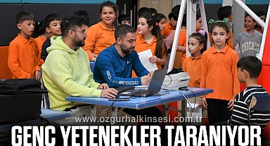 Zonguldak’ta genç yetenekler taranıyor