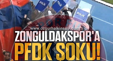 Zonguldakspor'a PFDK Şoku!
