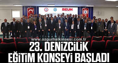 23. Denizcilik Eğitim Konseyi Başladı