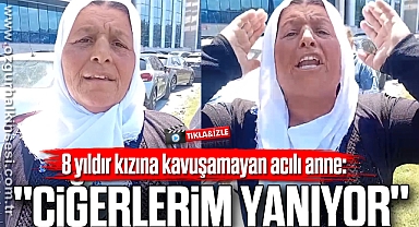 8 YILDIR KIZINA KAVUŞAMAYAN ACILI ANNE: