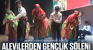 ALEVİLERDEN GENÇLİK ŞÖLENİ