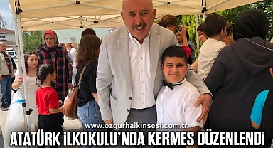 Atatürk İlkokulu'nda kermes düzenlendi