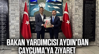 Bakan Yardımcısı Aydın'dan Çaycuma'ya ziyaret