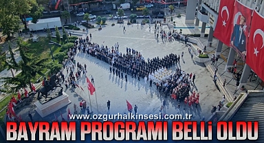 Bayram Programı Belli Oldu