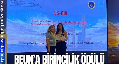 BEUN’A BİRİNCİLİK ÖDÜLÜ