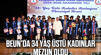 BEUN’da 34 Yaş Üstü Kadınlar mezun oldu