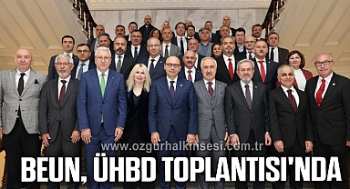 BEUN, ÜHBD Toplantısı'nda