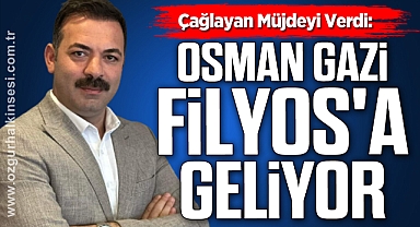 Çağlayan Müjdeyi Verdi: