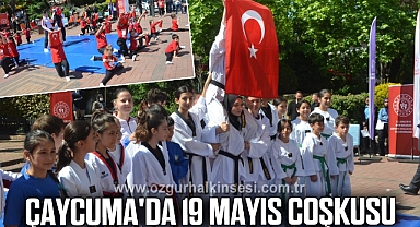 Çaycuma'da 19 Mayıs coşkusu
