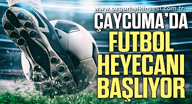 Çaycuma’da futbol heyecanı başlıyor
