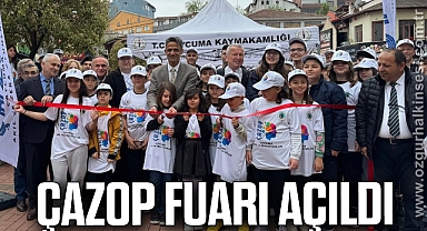 Çaycuma'da zekâ ve eğlence buluştu: ÇAZOP fuarı açıldı