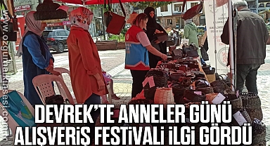 Devrek’te Anneler Günü alışveriş festivali ilgi gördü