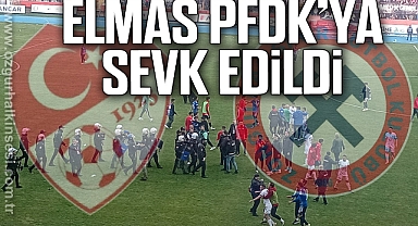 Elmas PFDK'ya sevk edildi