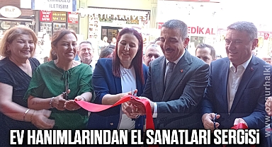 Ev Hanımlarından El Sanatları Sergisi