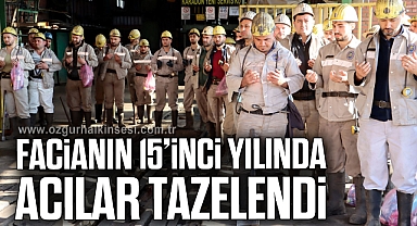 FACİANIN 15’İNCİ YILINDA ACILAR TAZELENDİ