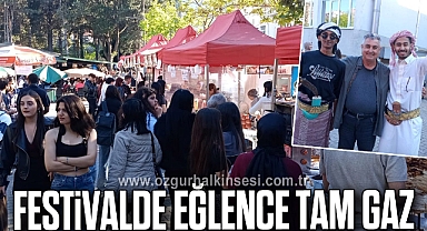 FESTİVALDE EĞLENCE TAM GAZ
