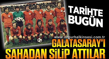 Galatasaray'ı Sahadan Silip Attılar