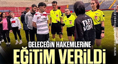 Geleceğin Hakemlerine Eğitim Verildi