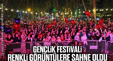 Gençlik Festivali renkli görüntülere sahne oldu