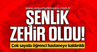 Gençlik festivalinde öğrenciler zehirlendi
