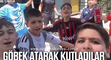 Göbek Atarak Kutladılar