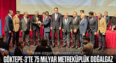 Göktepe-3'te 75 Milyar Metreküplük Doğalgaz