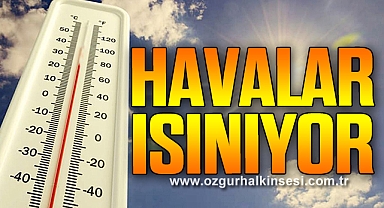 Havalar Yarın Isınıyor!