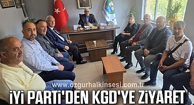 İYİ Parti'den KGD'ye ziyaret