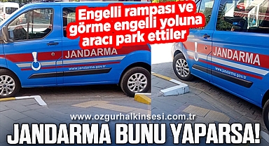 JANDARMA BUNU YAPARSA!