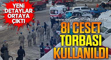 Kartalkaya faciasında 81 ceset torbası kullanılması iddianamede