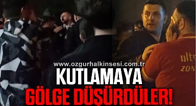 Kutlamaya Gölge Düşürdüler
