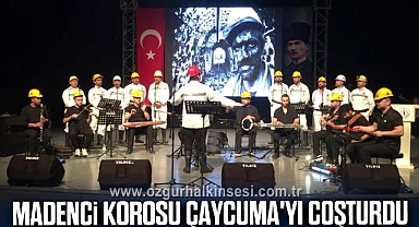 MADENCİ KOROSU ÇAYCUMA'YI COŞTURDU