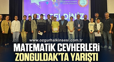 Matematik cevherleri Zonguldak’ta yarıştı