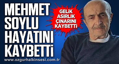 Mehmet Soylu hayatını kaybetti