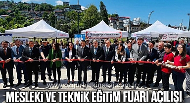 Mesleki ve Teknik Eğitim Fuarı Açılışı
