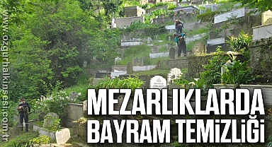 Mezarlıklarda Bayram Temizliği