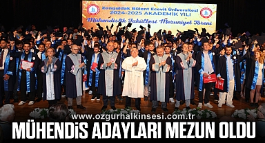 Mühendis Adayları Mezun Oldu