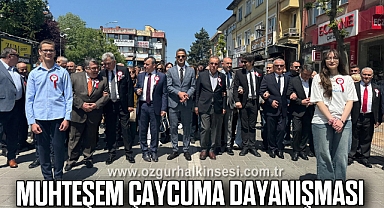 Muhteşem Çaycuma dayanışması