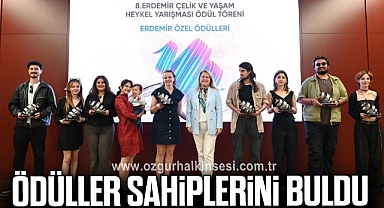 ÖDÜLLER SAHİPLERİNİ BULDU