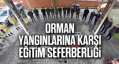 Orman yangınlarına karşı eğitim seferberliği