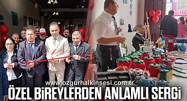 Özel Bireylerden Anlamlı Sergi