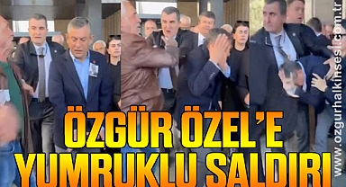 Özgür Özel'e saldırı!