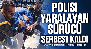 Polisi Yaralayan Alkollü Sürücü Serbest!