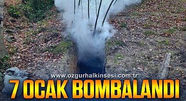 Ruhsatsız 7 Ocak Bombalandı