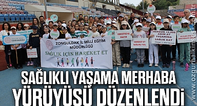 SAĞLIKLI YAŞAMA MERHABA YÜRÜYÜŞÜ DÜZENLENDİ