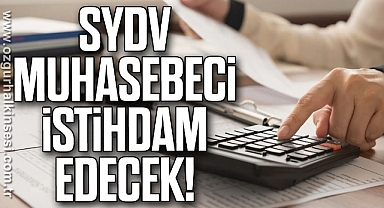 SYDV Muhasebeci İstihdam Edecek!