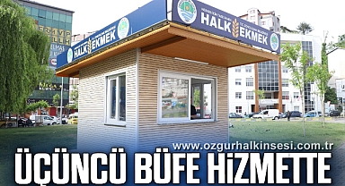 Üçüncü Halk Ekmek Büfesi Hizmete Açıldı