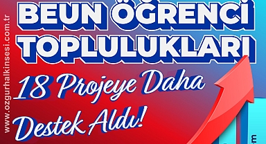 ÜNİDES’TEN 18 Projeye Destek